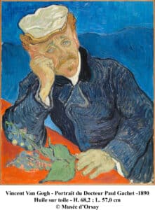 Le bleu chez Van Gogh
